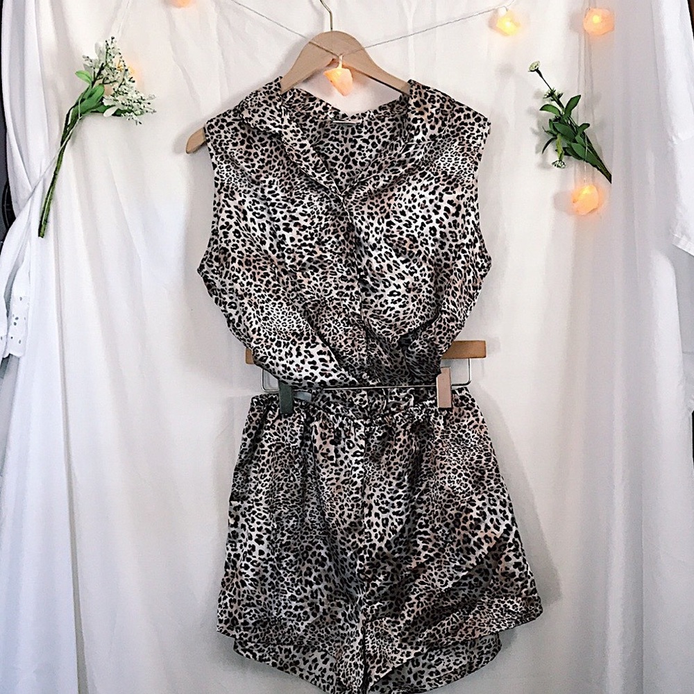 Cheetah PJ Set